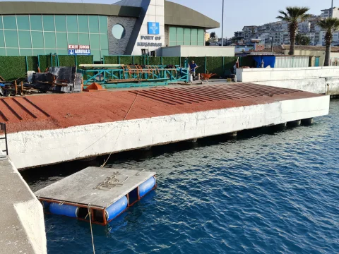 Large-scale renovations and pile driving