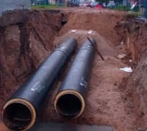 Marine discharge and charging lines